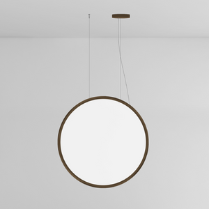 Aluminum Ring Vertical Pendant Lamp | Artemide Discovery  | italianfurniture.com