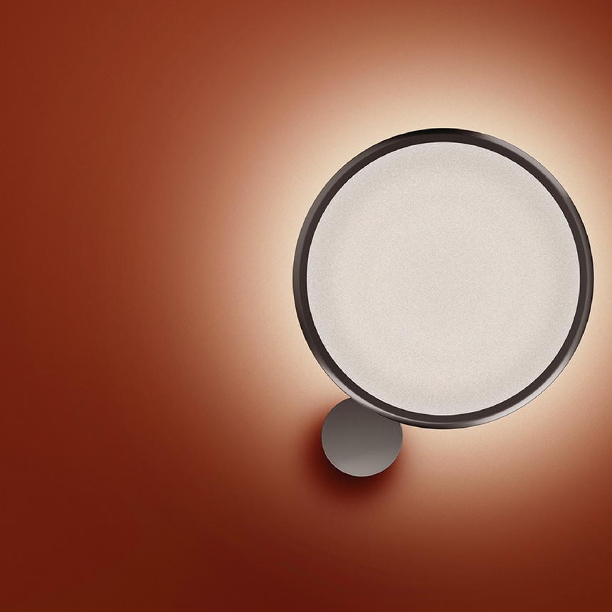 Aluminum Ring LED Wall/Ceiling Lamp | Artemide Discovery | Italian Furniture