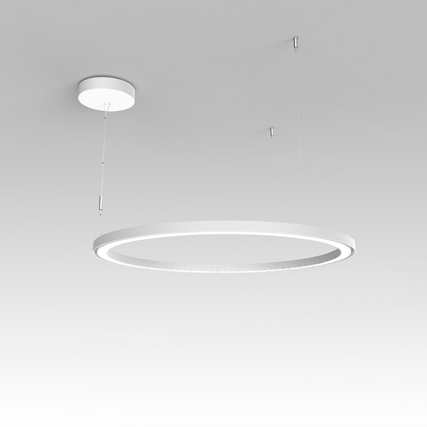 Molded Ring Pendant Lamp | Artemide Ripple | Italianfurniture.com