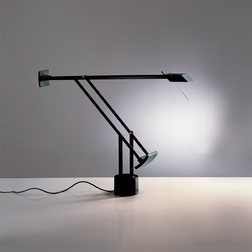 Black Adjustable Table Lamp | Artemide Tizio | Italianfurniture.com