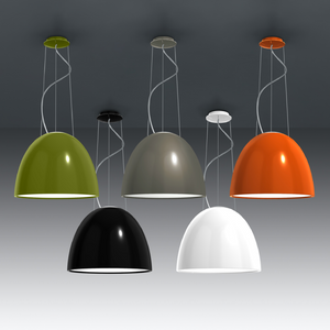 Dome Classic Pendant Lamp | Artemide Nur | Italianfurniture.com