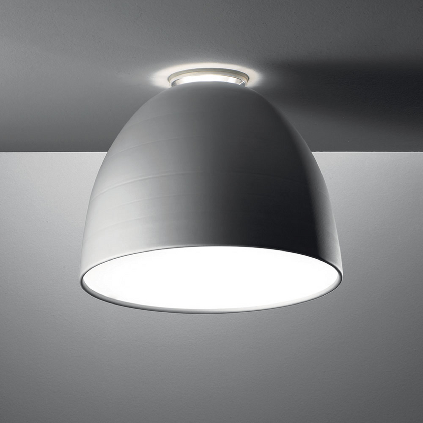 Aluminum Dome Ceiling Lamp | Artemide Nur | ItalianFurniture.com