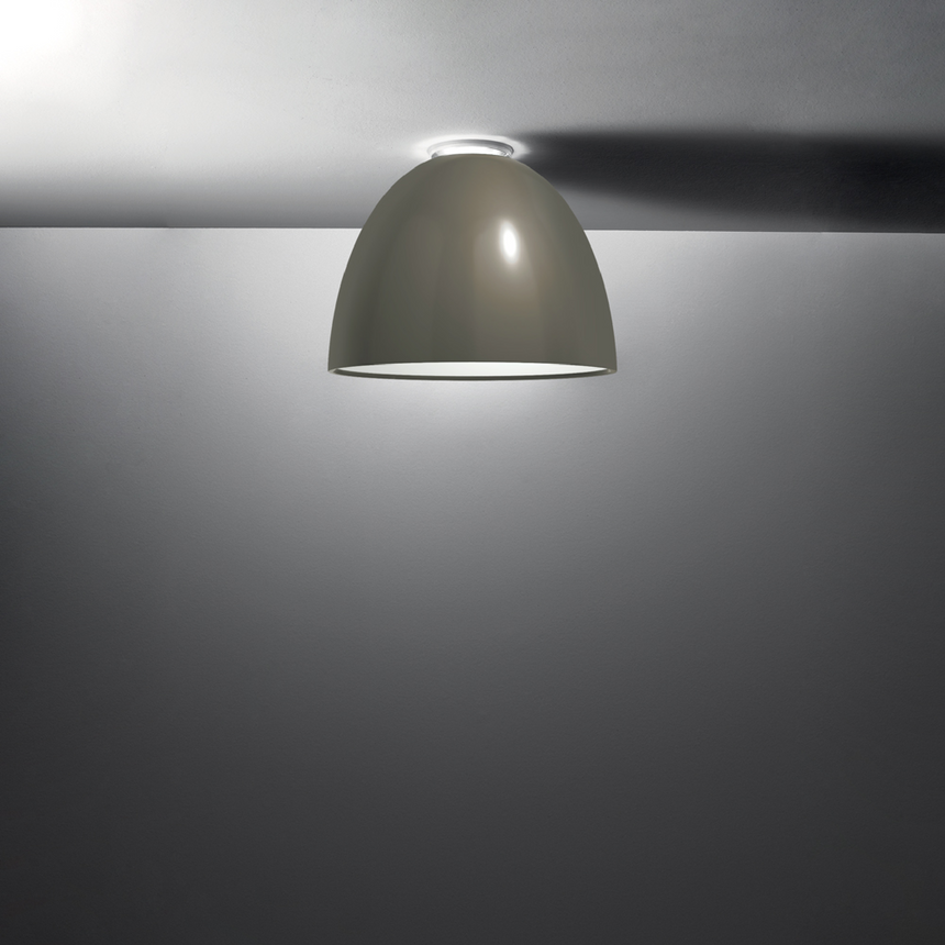 Aluminum Dome Ceiling Lamp | Artemide Nur | ItalianFurniture.com