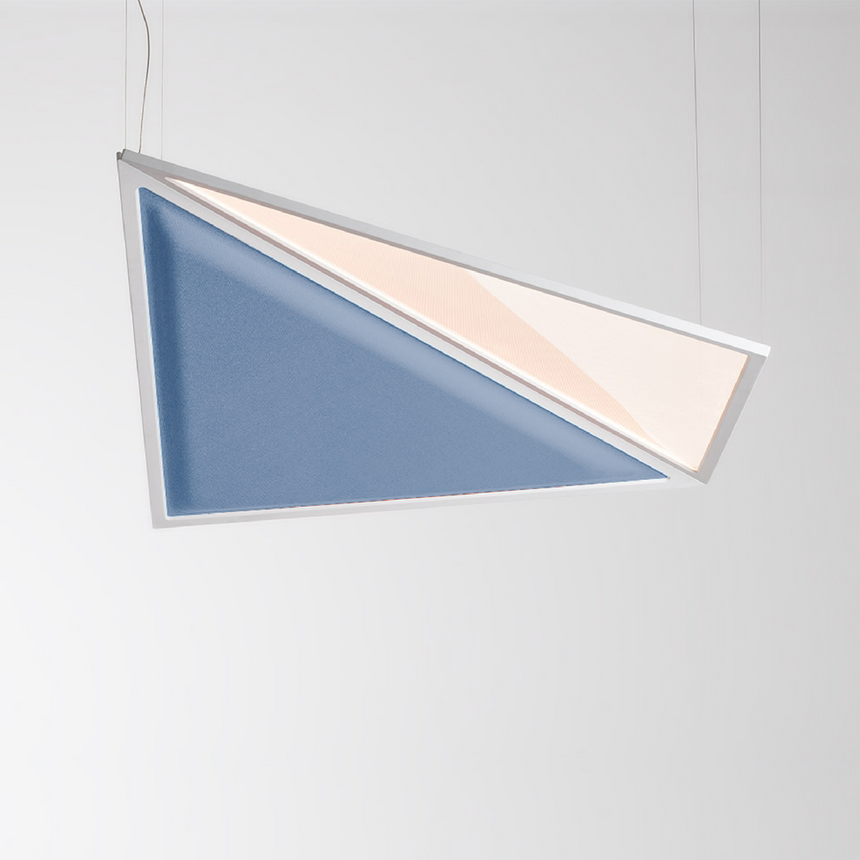 Geometric Aluminum Pendant Lamp | Artemide Flexia | Italianfurniture.com