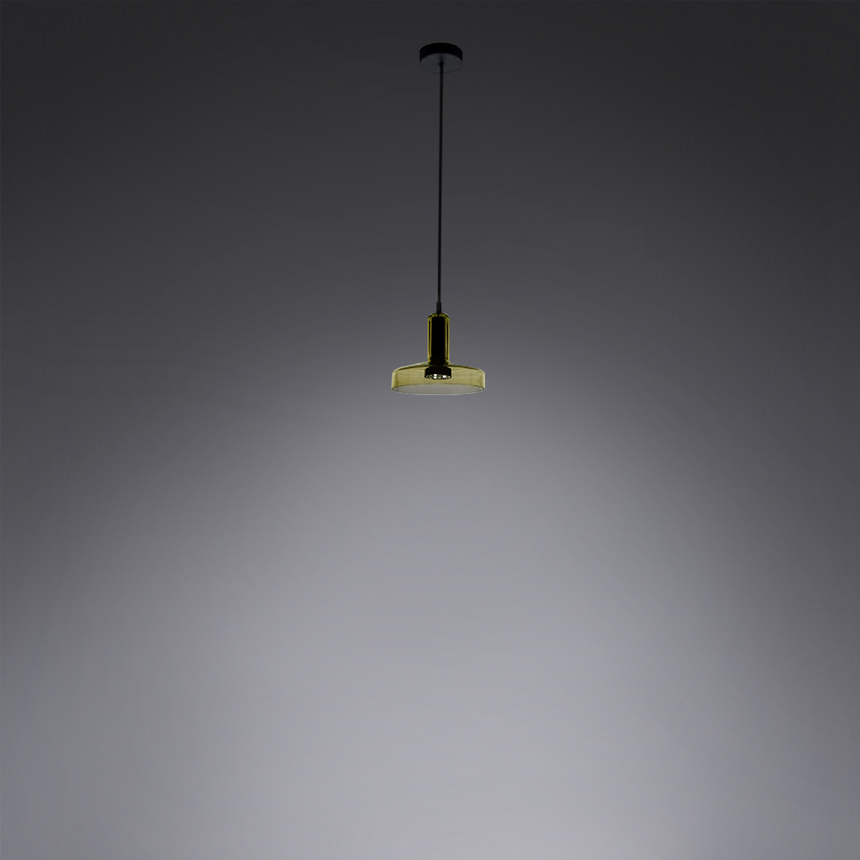 Colored Glass Pendant Lamp | Artemide Stab | Italianfurniture.com
