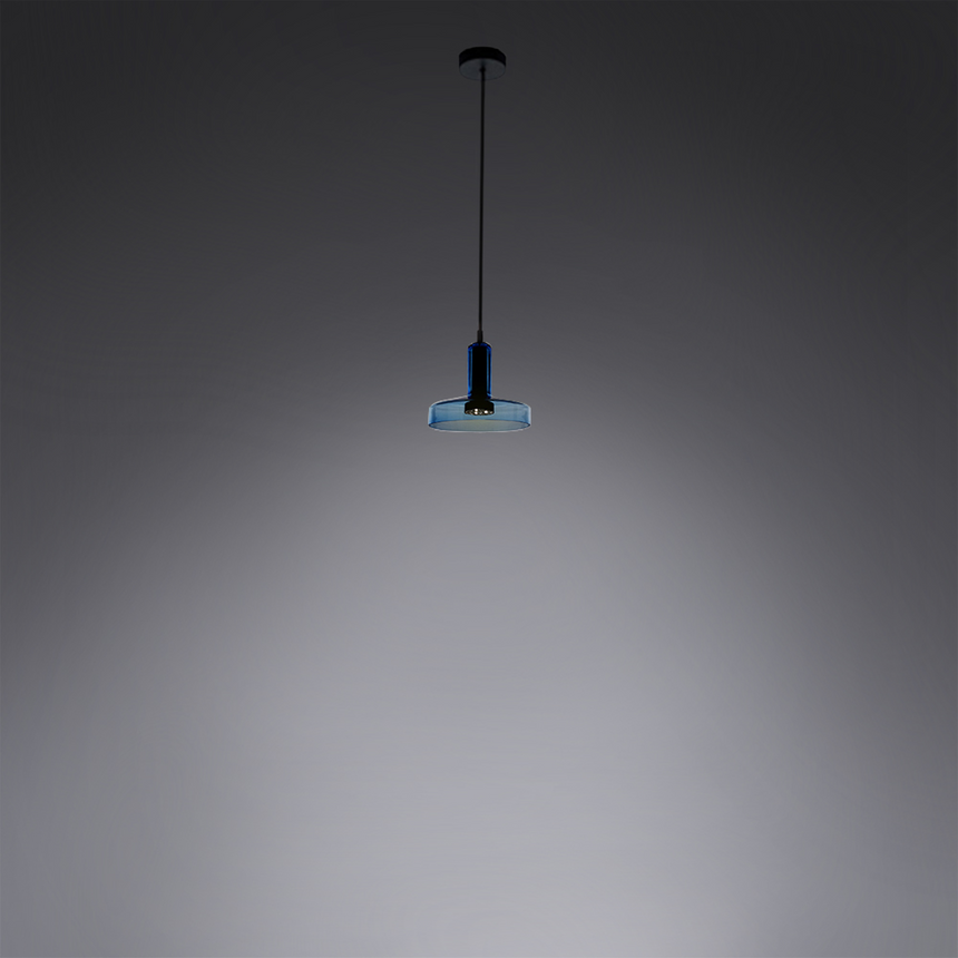 Colored Glass Pendant Lamp | Artemide Stab | Italianfurniture.com