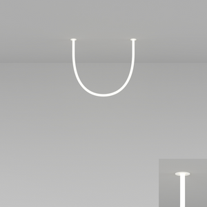 Flexible Tube Ceiling Lamp | Artemide La Linea | Italianfurniture.com