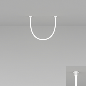 Flexible Tube Ceiling Lamp | Artemide La Linea | Italianfurniture.com