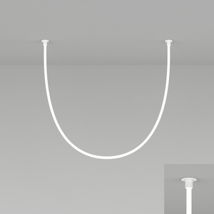 Flexible Tube Ceiling Lamp | Artemide La Linea | Italianfurniture.com