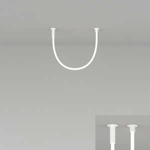 Flexible Tube Ceiling Lamp | Artemide La Linea | Italianfurniture.com