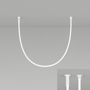 Flexible Tube Ceiling Lamp | Artemide La Linea | Italianfurniture.com