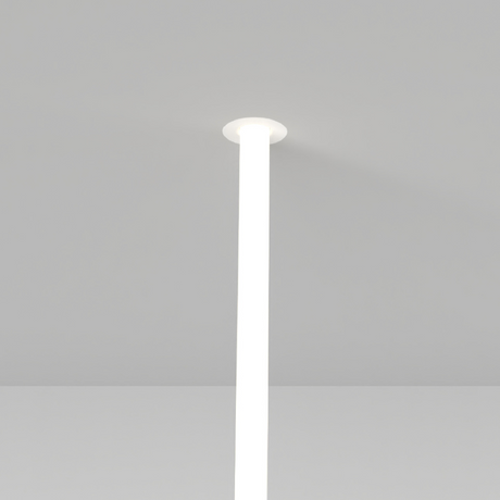 Flexible Tube Vertical Ceiling Lamp | Artemide La Linea | Italianfurniture.com