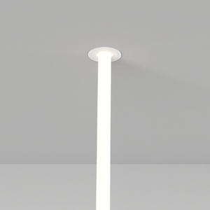 Flexible Tube Vertical Ceiling Lamp | Artemide La Linea | Italianfurniture.com
