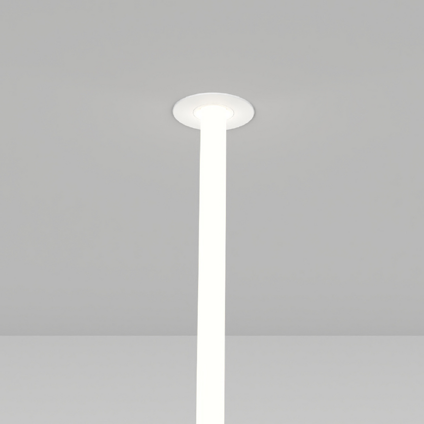 Flexible Tube Vertical Ceiling Lamp | Artemide La Linea | Italianfurniture.com