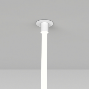 Flexible Tube Vertical Ceiling Lamp | Artemide La Linea | Italianfurniture.com