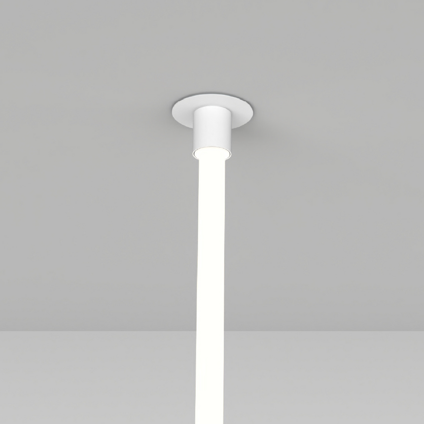 Flexible Tube Vertical Ceiling Lamp | Artemide La Linea | Italianfurniture.com