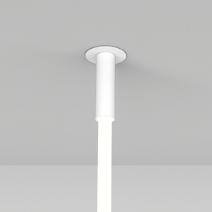 Flexible Tube Vertical Ceiling Lamp | Artemide La Linea | Italianfurniture.com
