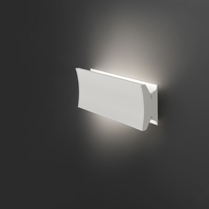 Gray Dimmable Dual Wall/Ceiling Lamp | Artemide Lineacurve | Italianfurniture.com