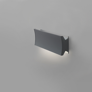 Gray Dimmable Mono Wall/Ceiling Lamp | Artemide Lineacurve | Italianfurniture.com