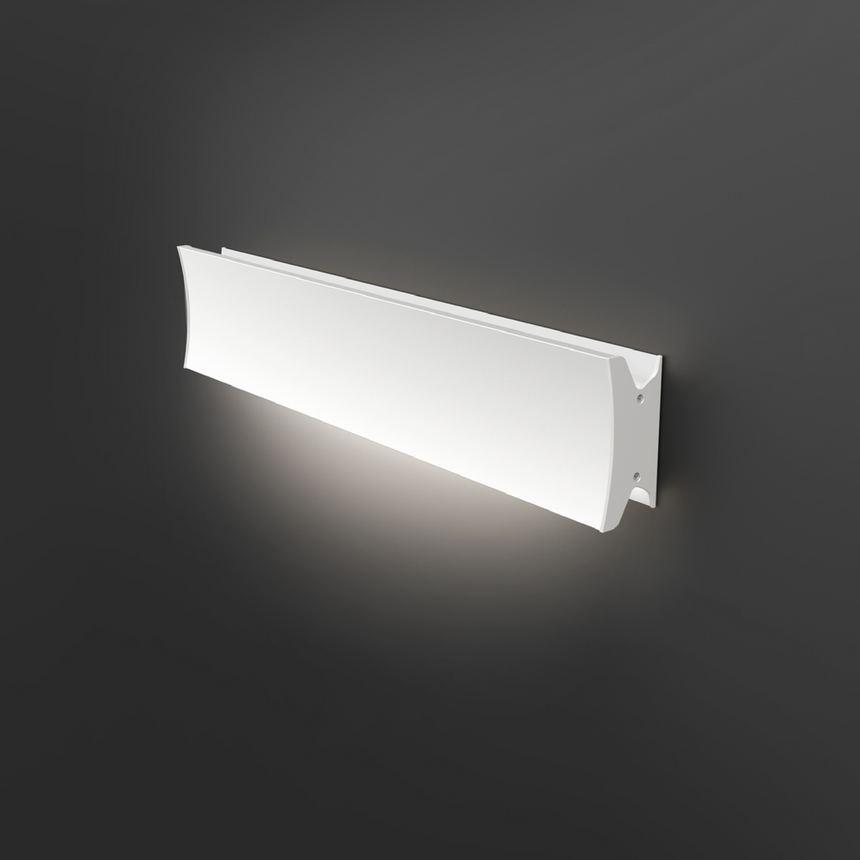 Gray Dimmable Mono Wall/Ceiling Lamp | Artemide Lineacurve | Italianfurniture.com