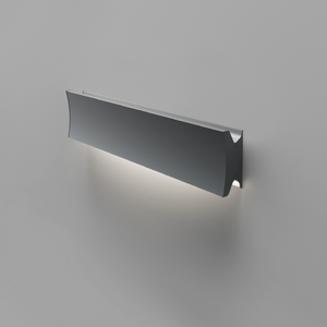 Gray Dimmable Mono Wall/Ceiling Lamp | Artemide Lineacurve | Italianfurniture.com