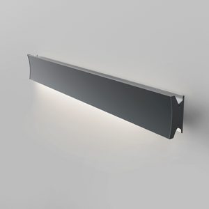Gray Dimmable Mono Wall/Ceiling Lamp | Artemide Lineacurve | Italianfurniture.com