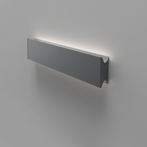 Gray Bar Dual Wall/Ceiling Lamp | Artemide Lineaflat | Italianfurniture.com