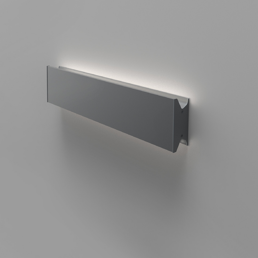 Gray Bar Dual Wall/Ceiling Lamp | Artemide Lineaflat | Italianfurniture.com