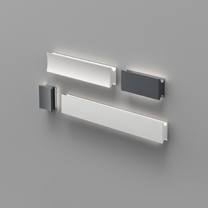 Gray Bar Dual Wall/Ceiling Lamp | Artemide Lineaflat | Italianfurniture.com