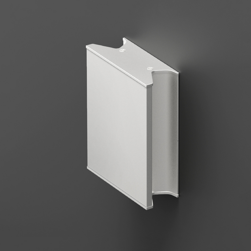 Gray Bar Mini Wall/Ceiling Lamp | Artemide Lineaflat | Italianfurniture.com