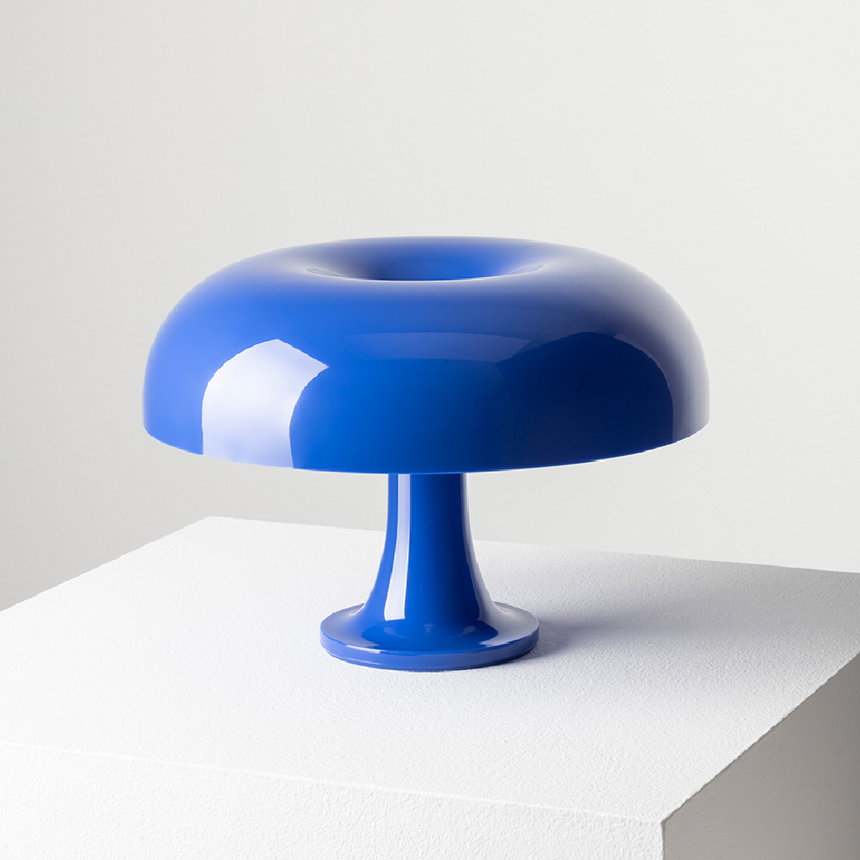 Mushroom-Shaped Mini Table Lamp | Artemide Nessino | Italianfurniture.com
