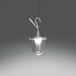 Outdoor Lantern Hook Pendant Lamp | Artemide Tolomeo | Italianfurniture.com