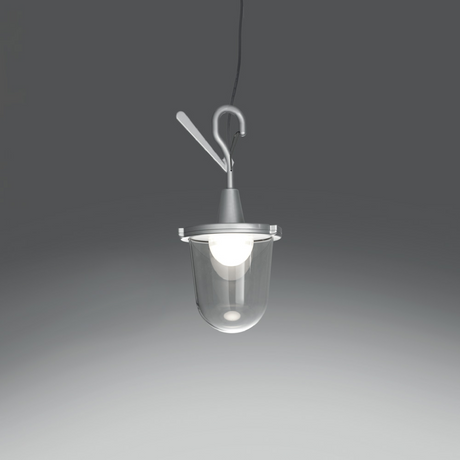 Outdoor Lantern Hook Pendant Lamp | Artemide Tolomeo | Italianfurniture.com