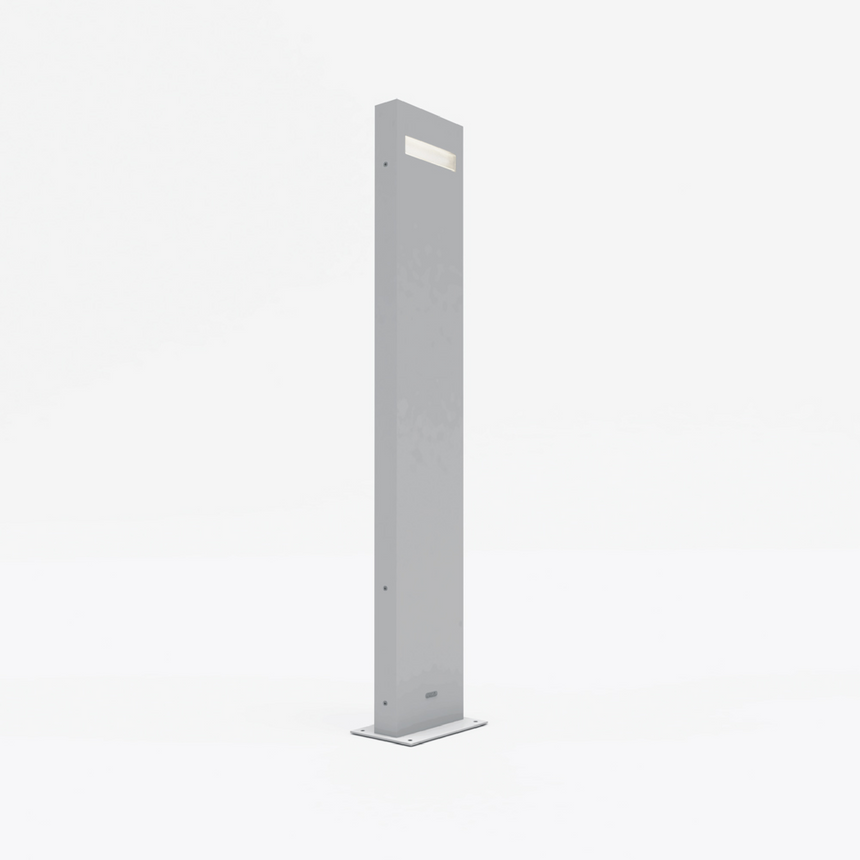 White Aluminum Outdoor Floor Lamp | Artemide Nuda | Italianfurniture.com