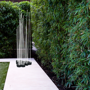 Transparent Rods Outdoor Floor Lamp | Artemide Reeds | Italianfurniture.com