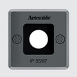 Square Outdoor Inground LED Lamp | Artemide Ego | Italianfurniture.com