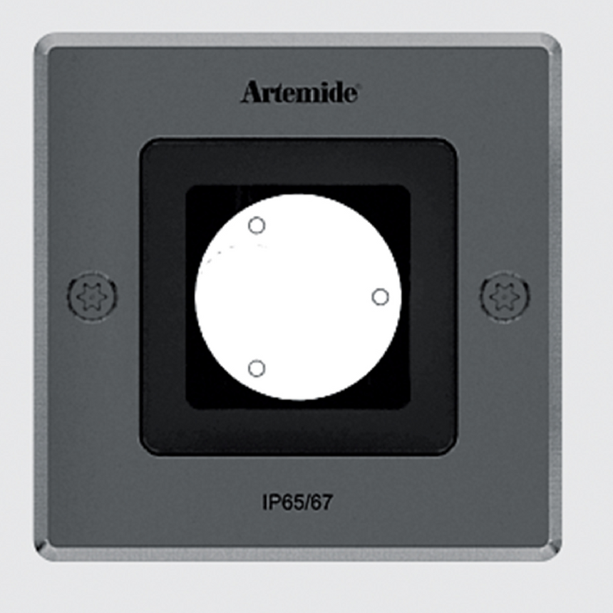 Round Outdoor Inground LED Lamp | Artemide Ego | Italianfurniture.com