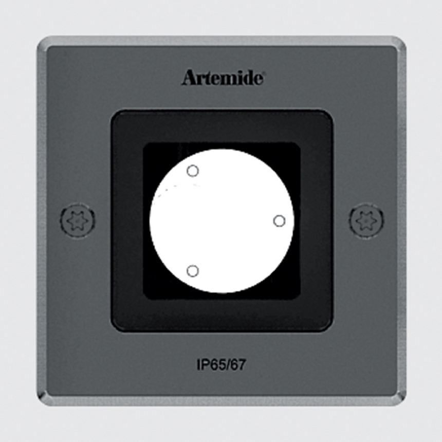 Square Downlight Ceiling Lamp M | Artemide Ego | Italianfurniture.com