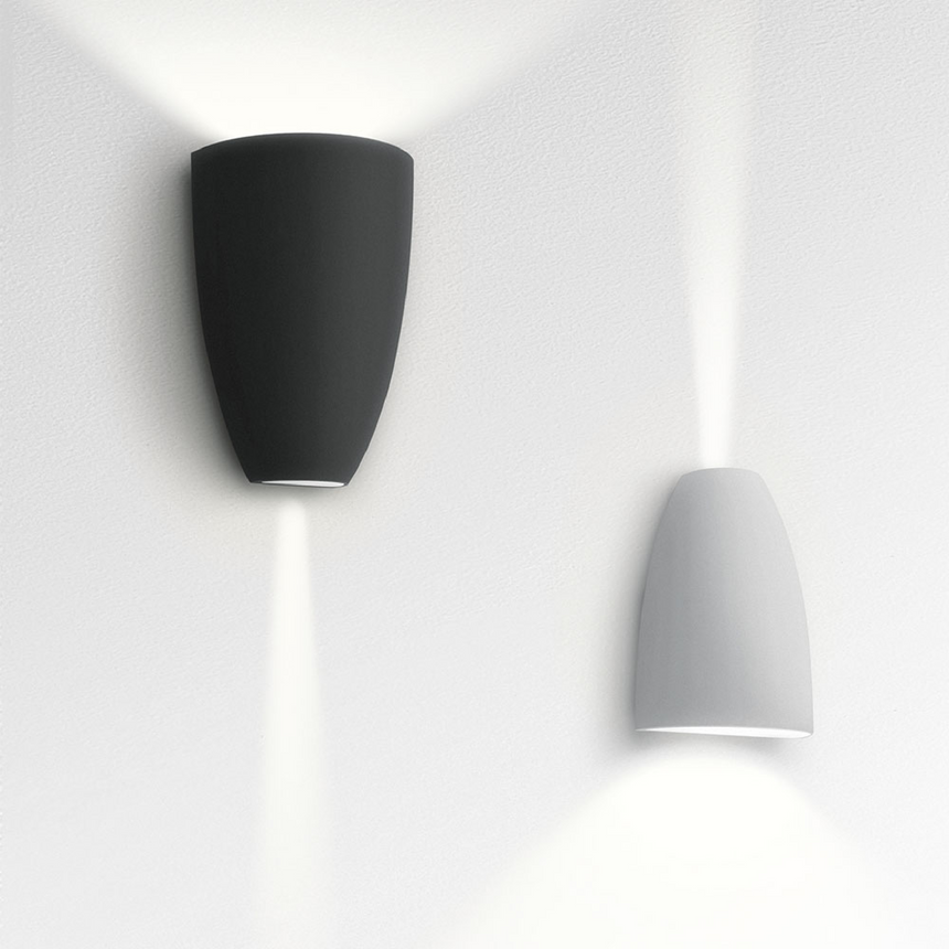 Convex Aluminum Wall Lamp | Artemide Molla | Italianfurniture.com