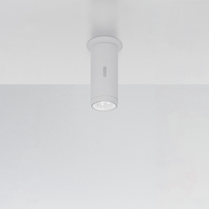 Cylindrical Aluminum Outdoor Ceiling Lamp | Artemide Calumet | ItalianFurniture.com