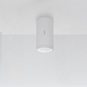 Cylindrical Aluminum Outdoor Ceiling Lamp | Artemide Calumet | ItalianFurniture.com