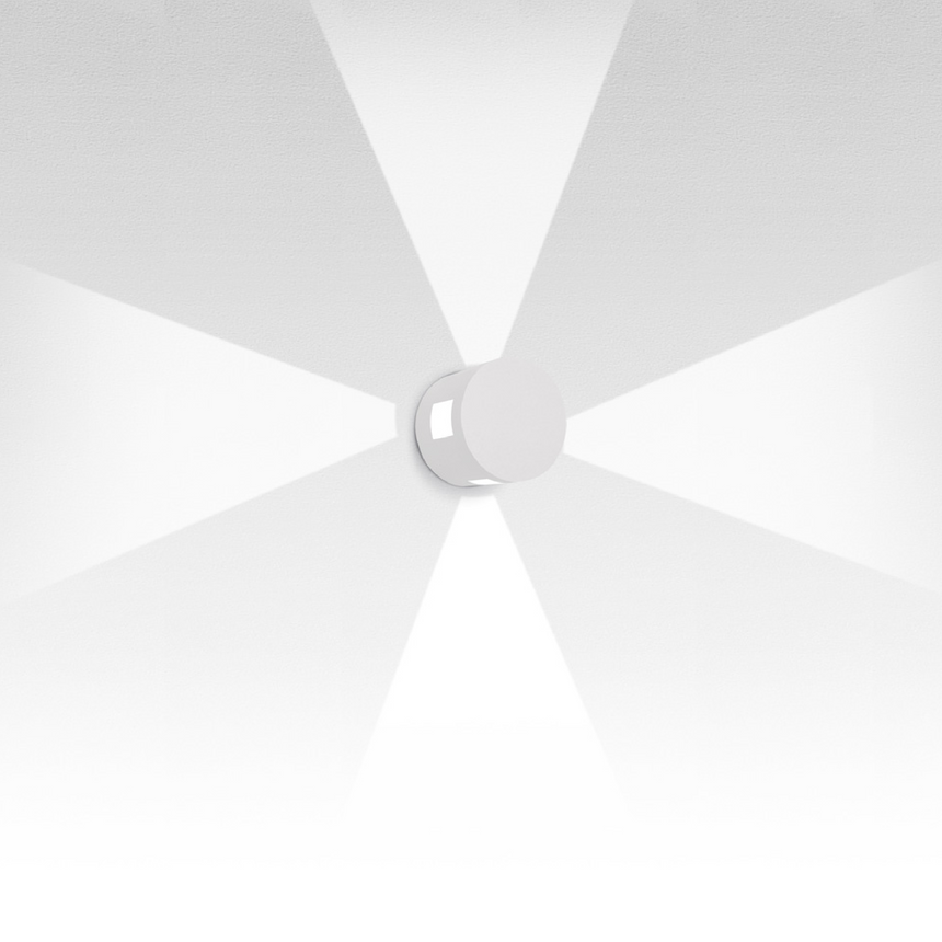 Round Direct/Indirect Wall Lamp | Artemide Effetto | Italianfurniture.com