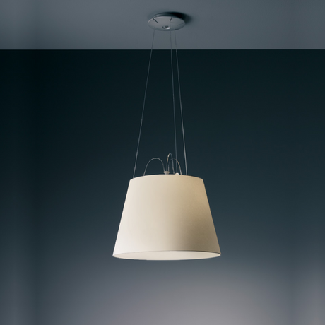 Empire Shade Pendant Lamp | Artemide Tolomeo Mega | Italianfurniture.com