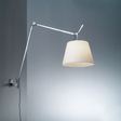 Aluminum Arm Mega Wall Lamp | Artemide Tolomeo | Italianfurniture.com