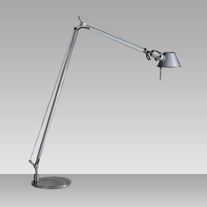 Aluminum Reading Floor Lamp | Artemide Tolomeo