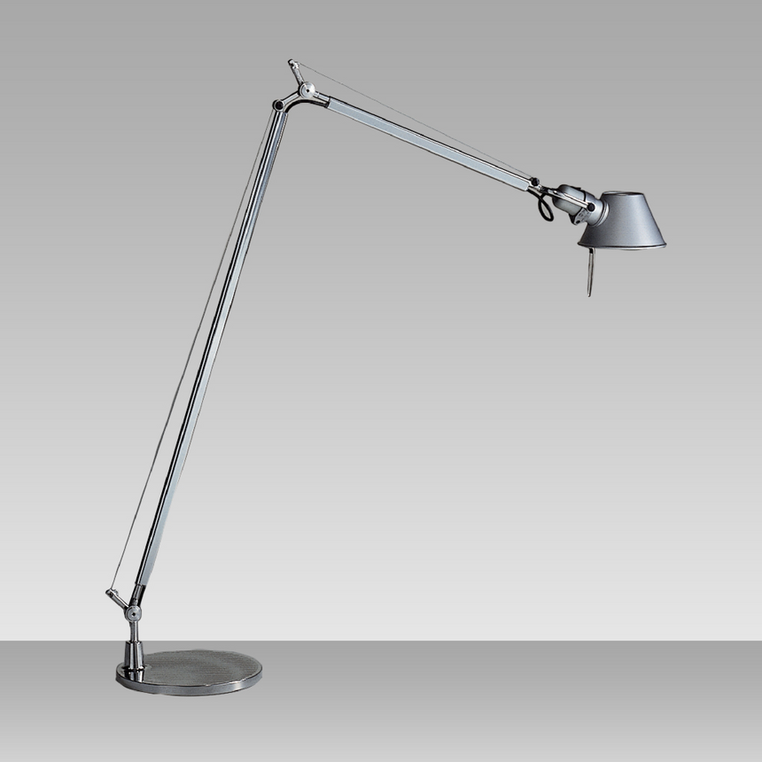 Aluminum Reading Floor Lamp | Artemide Tolomeo
