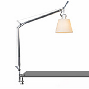 Industrial Table Lamp with Shade | Artemide Tolomeo | Italianfurniture.com