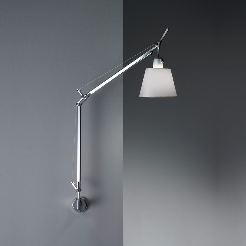Shade Wall Lamp with Bracket | Artemide Tolomeo | Italianfurniture.com
