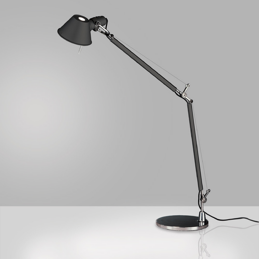 Classic Industrial Table Lamp | Artemide Tolomeo | Italianfurniture.com