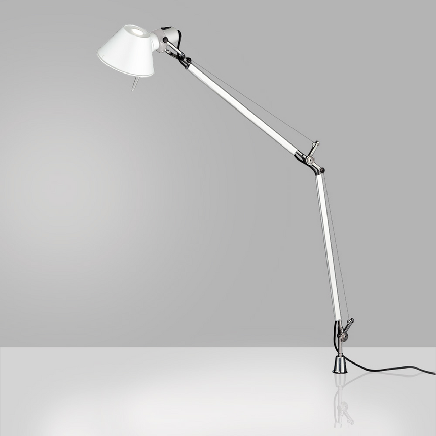 Classic Industrial LED Table Lamp | Artemide Tolomeo | Italianfurniture.com
